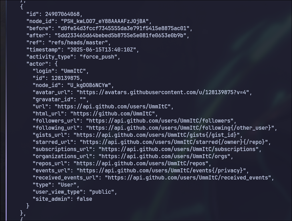 API Response